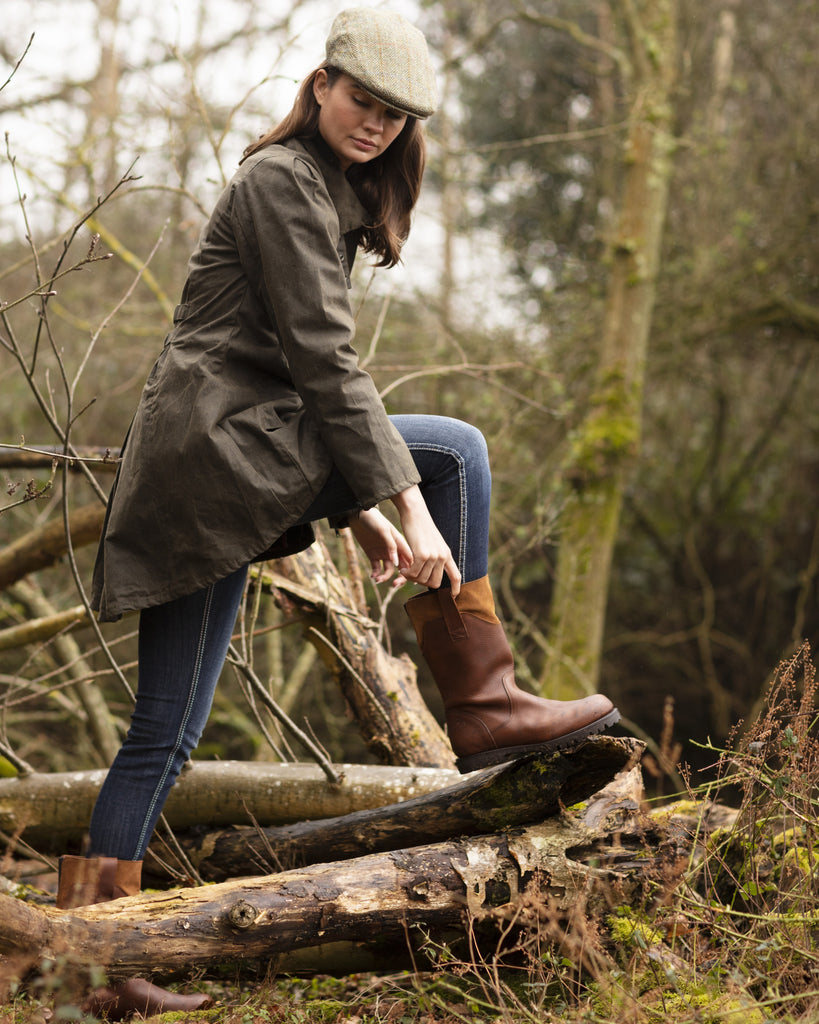 Bespoke Country Boot - Tan - Ladies - Golden Eagle Collection