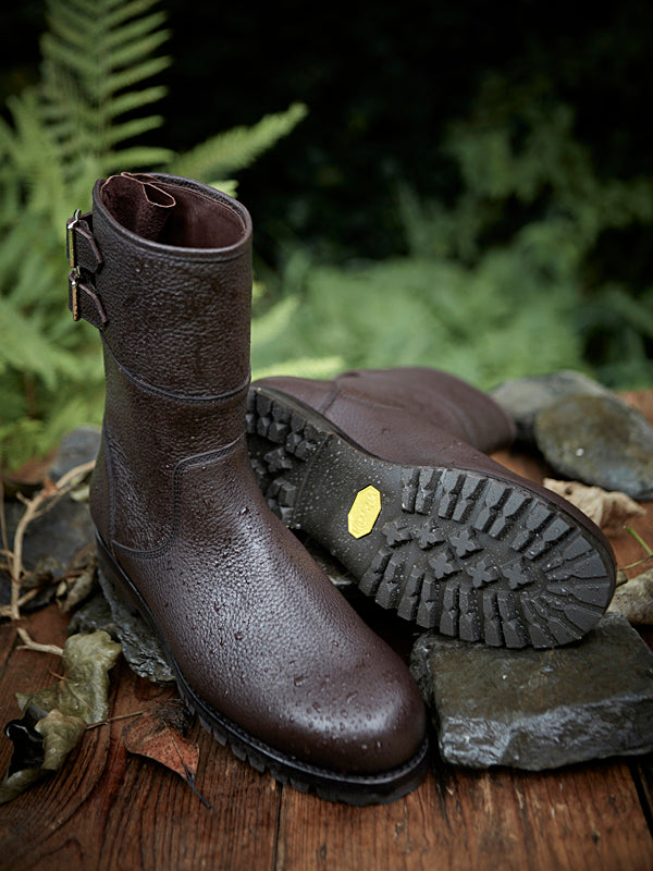 Land Rover Boots | Brown Leather Walking Boots